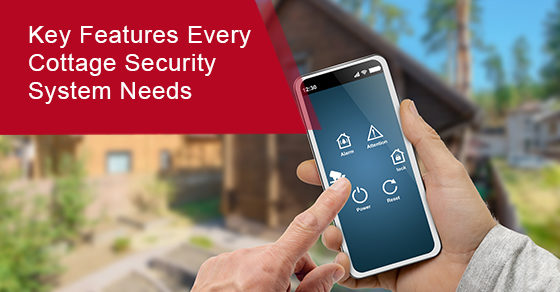 Key features every cottage security system needs