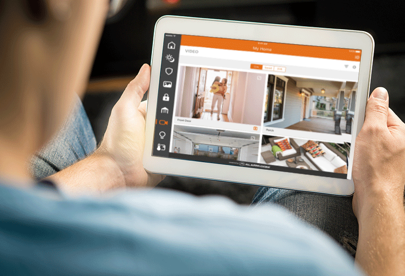 Smart home security systems
