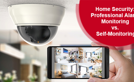 Professional alarm monitoring vs. Self-monitoring