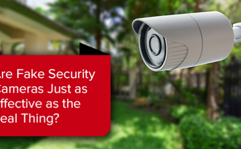 Are fake security cameras just as effective as the real thing?