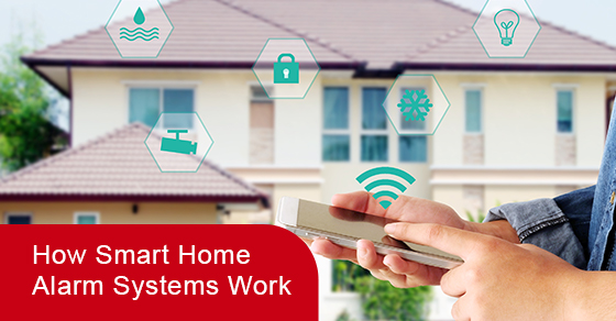 How smart home alarm systems work